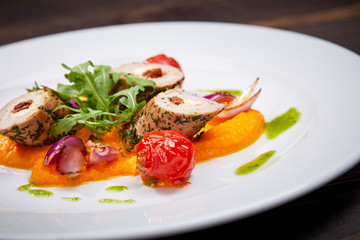 stuffed chicken fillet