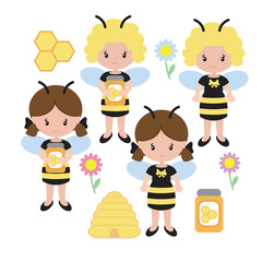 Bee costume clip art