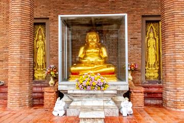 Wat Yai Chai Mongkhon Temple in Ayutthaya, Thailand