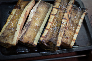 tuétano hueso carne