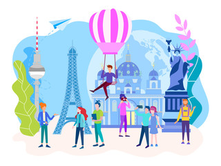 Conversation with the guide, sightseeing, photos for memory.