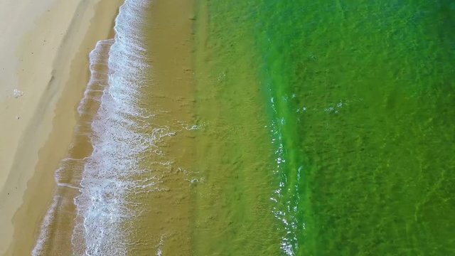 Birdseye on the beach - Clear Water and  beautiful sand