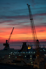Fototapeta premium sunset