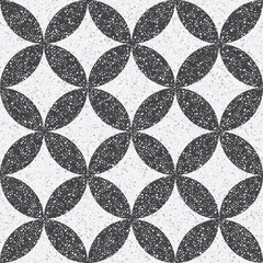 Small geometric texture of the treated stones and pebbles. Seamless pattern for the floor and walls in the bathroom.