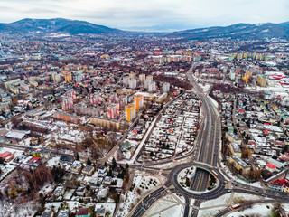 Bielsko-Biała rondo Hulanka