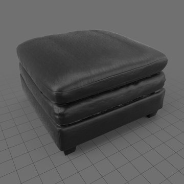 Leather stool