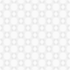 Abstract geometric seamless pattern of rounded tiles.