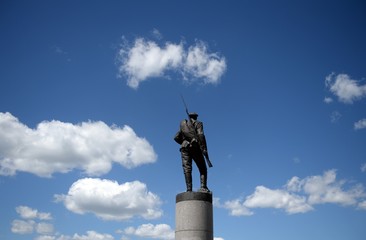 Monument to the heroes of the First World War on Poklonnaya Hill in Moscow