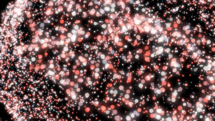 Background of multi-colored circles. Abstract background pattern.