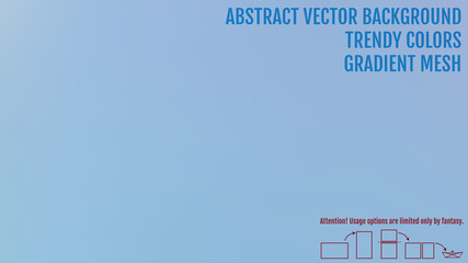 Abstract blurred gradient background with light. Soft color design