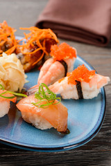 Beautiful nigiri sushi