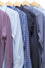 collection of shirts