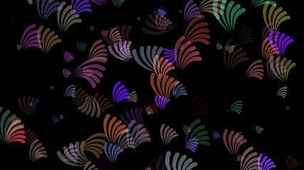 Naklejka premium Abstract background pattern with plant matter.