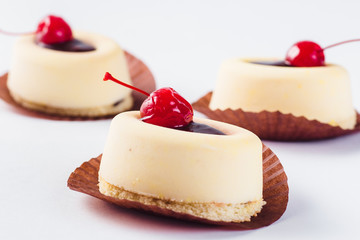 Handmade Sweets on a light background