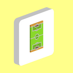 football field computer symbol