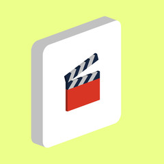 clap board computer symbol