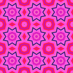 Seamless background pattern with a variety of multicolored lines.