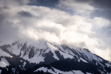 Clouds over Mountain - 249186513