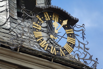 Uhrturm an der Spitalkirche in Öhringen