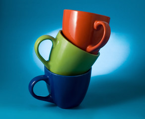  image of three empty cup