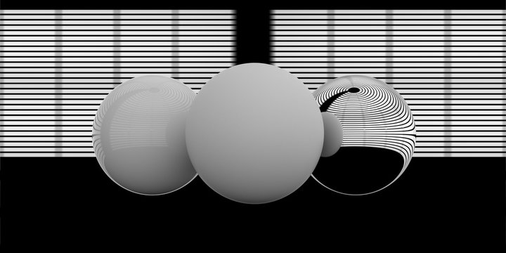 Surface shape test medium lines