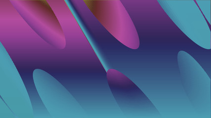 Background in paper style. Of multi-colored details.