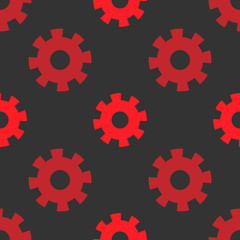 Gear seamless pattern
