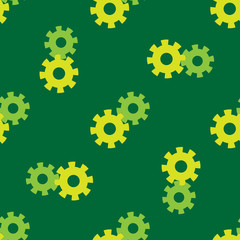 Gear seamless pattern