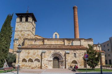 Fototapeta na wymiar Santa Maria de la Horta church in Zamora, Spain