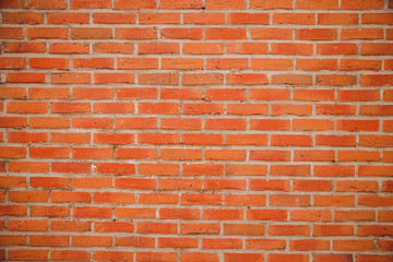 Red brick wall background