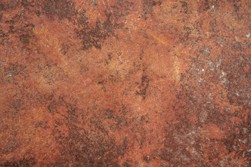 Red texture painted on canvas