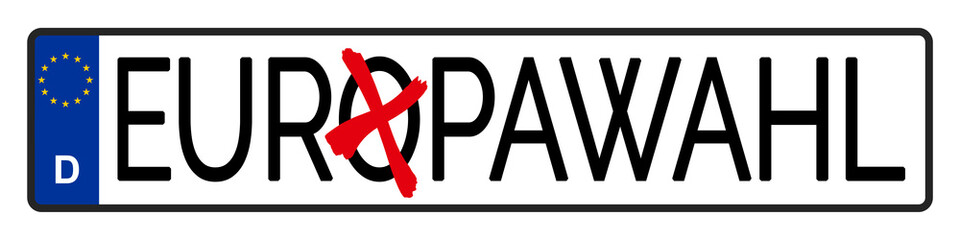 Kennzeichen: Europawahl