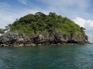 Naklejka premium Small island