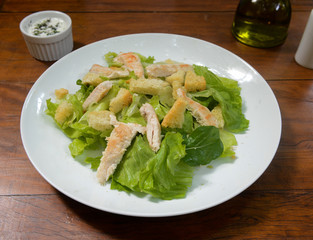 Delicious salad meal