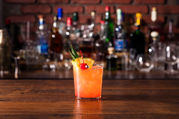 Refreshing Rum Mai Tai Cocktail