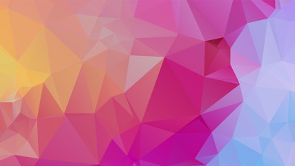 Abstract Color Polygon Background Design, Abstract Geometric Origami Style With Gradient