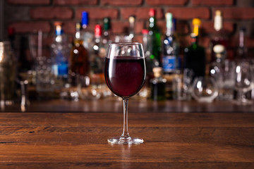 Refreshing Red Wine Glass