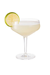 Refreshing Rum Daiquiri Cocktail on White