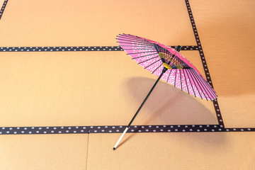 和傘 umbrella of the Japanese tea ceremony