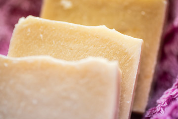 Hand crafted soaps