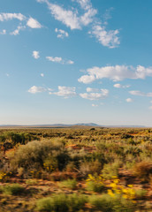 Fototapeta na wymiar New Mexico desert landscape