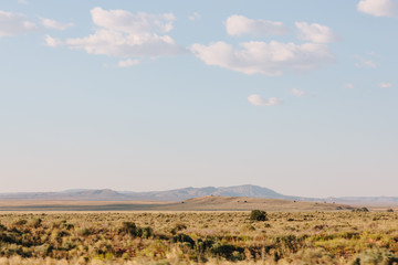 Fototapeta na wymiar New Mexico desert landscape