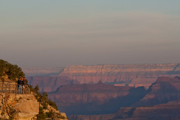 Sunrise over the Grand Canyon, Grand Canyon National Park, Arizona, USA