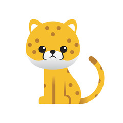 Little Cheetah for Children's Illustration