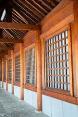 北海道神宮　壁