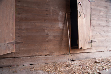 Pitchfork and Granary Door