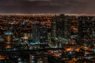 Obraz premium Edgewater Miami Cityscape
