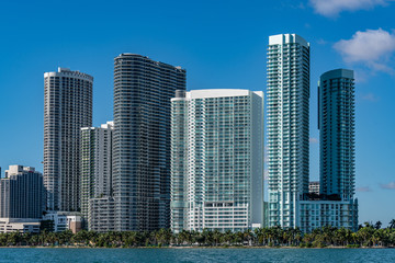 Obraz premium Edgewater Miami Cityscape