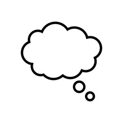 Thought bubble icon
