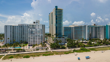 Fototapeta premium Miami Beach Cityscape